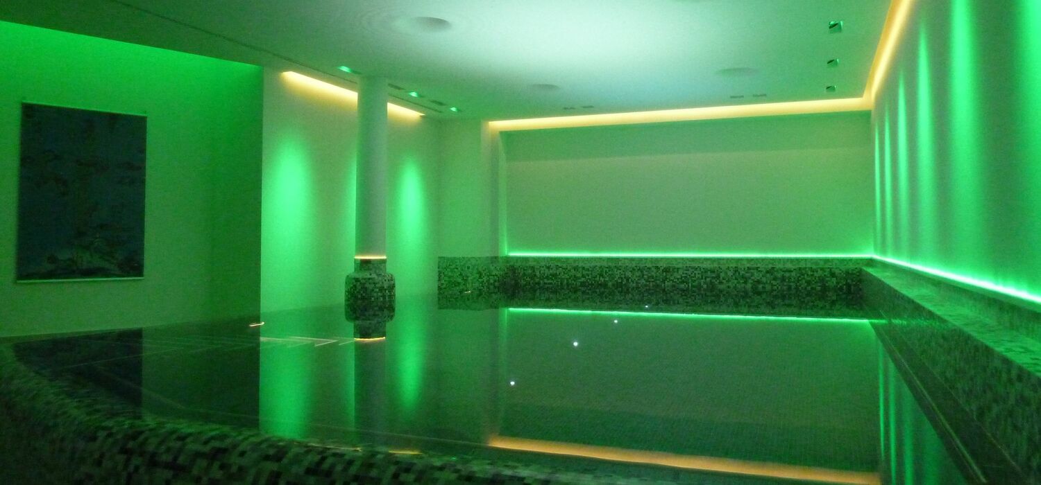 Indoor Pool in Privathaus