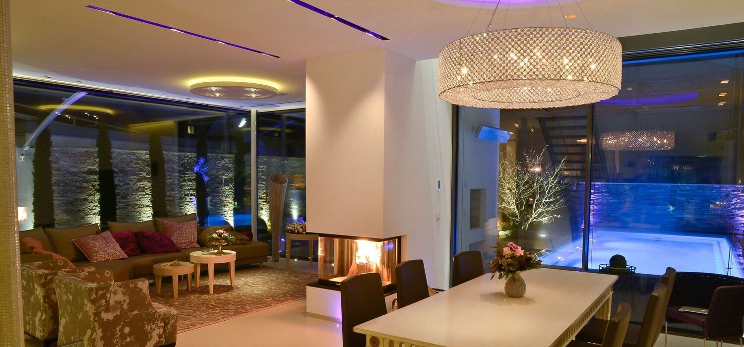 Privatvilla - Licht und Medientechnik