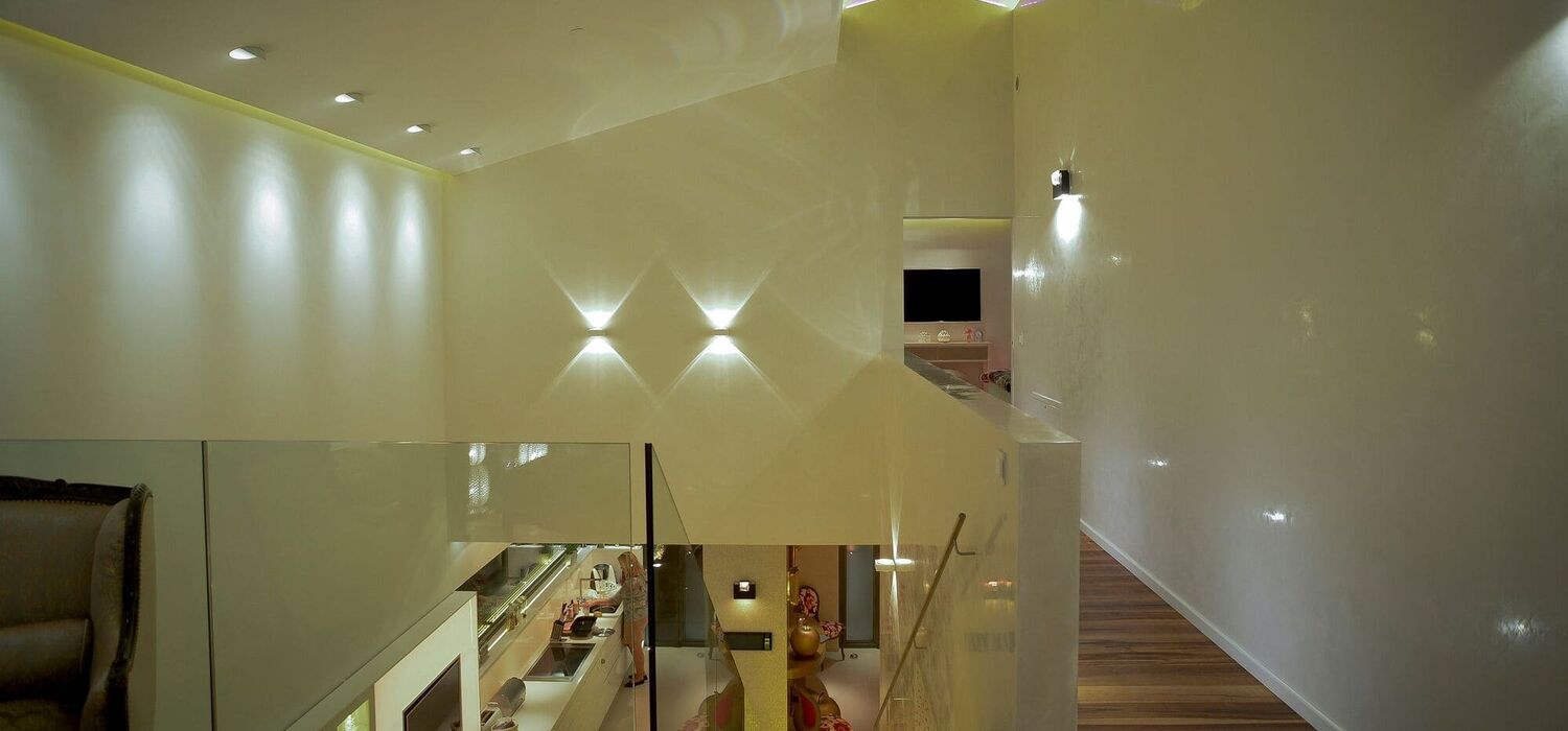 Privatvilla - Licht und Medientechnik