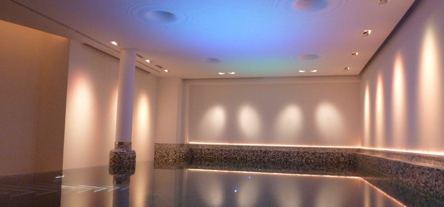 Indoor Pool in Privathaus
