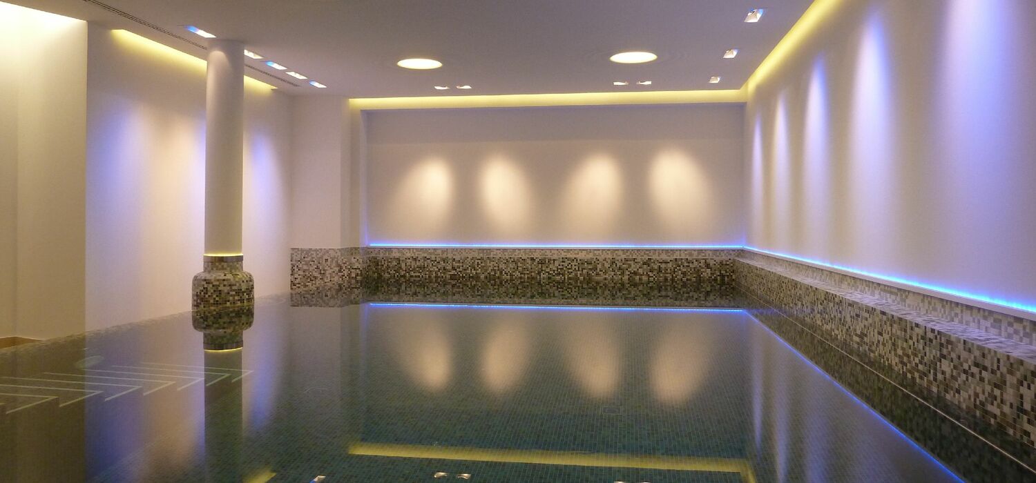 Indoor Pool in Privathaus