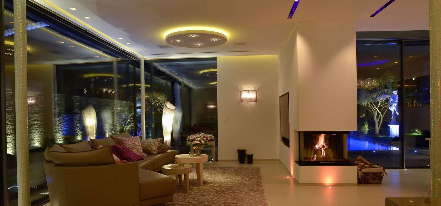 Privatvilla - Licht und Medientechnik